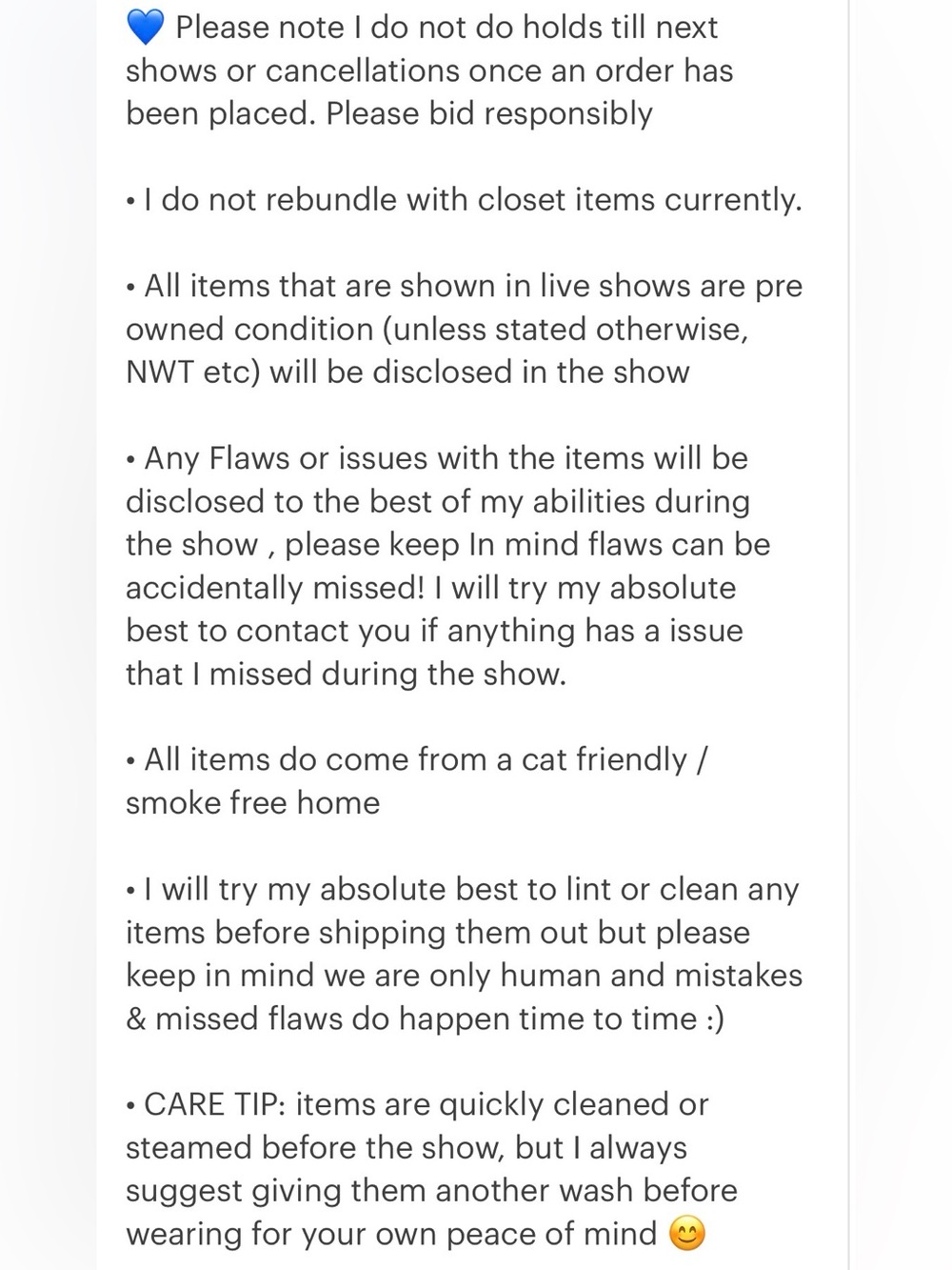LIVE SHOW GUIDELINES 💙 - Picture 2 of 2